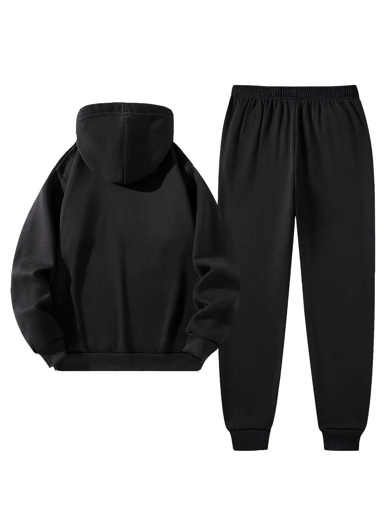 A mens full set includes a hooded sweatshirt and matching pants - the latest 2025 model W251110