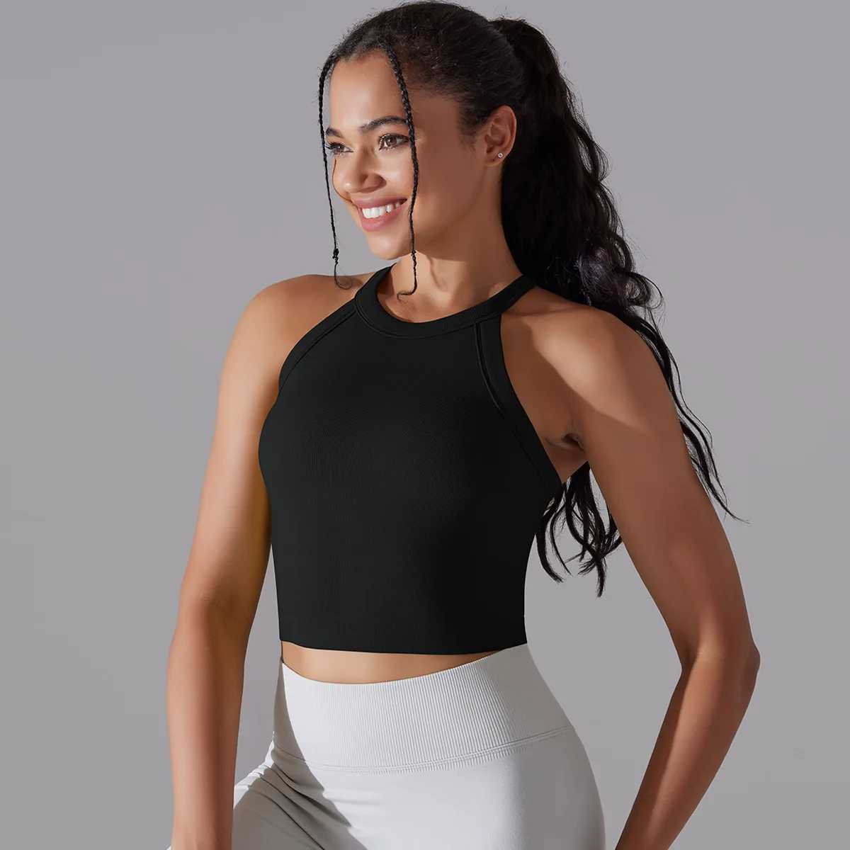 Hot seamless womens sports bra yoga top high impact fast drying yoga gym running fitness bra womens sports shirtXJ250410