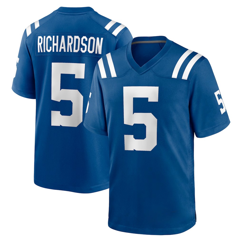 Free Shipping Custom American Famous brand Football jerseys with men women youth customized #5 Richardson #28 Taylor #11 Pittman Jr #99 Buckner