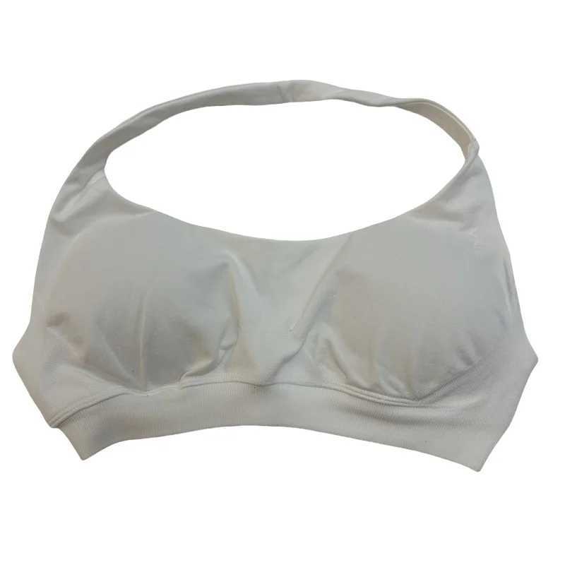 Yoga sports bra rings neck strap sexy backless fitness yoga top mid gym short slim fit topXJ250410