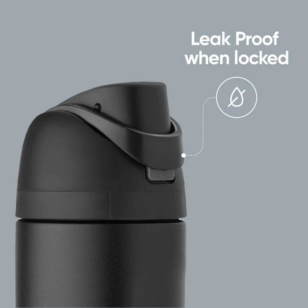 Fashionable cup Stainless steel insated water bottle with straw for sports travel and school Suitable for all kinds of adventures Y251110