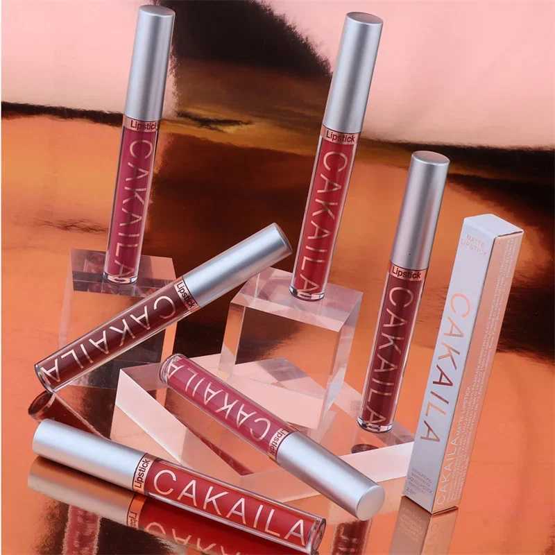 18 Colors Matte Lipgloss Wholesale Cheap Liquid Lipstick Makeup Lip Color Batom Long Lasting Sexy Red Pink Nude Lip Gloss BulkT251110