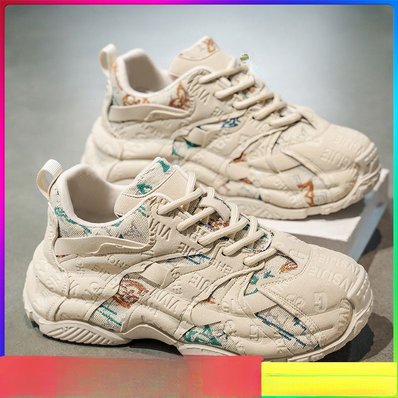 New popular fashion shoes, high-end sports and leisure, thick soled luxury shoes, youth niche, original, dad sports shoes, designer shoes