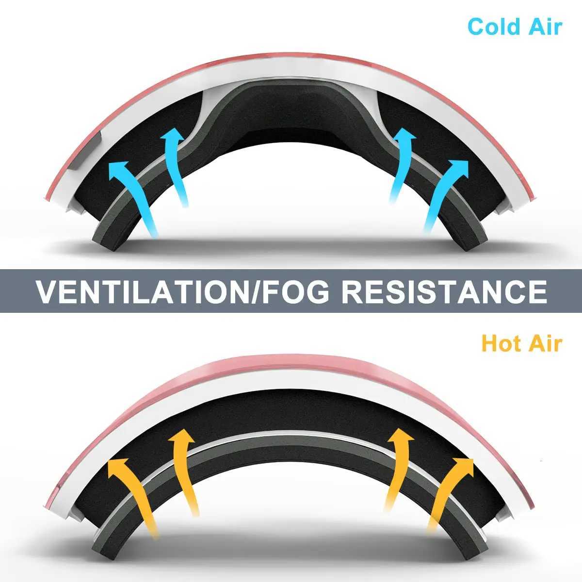 Findway Adults Ski GoggLEs UV400 PROtection Anti-fog Snowboard GoggLEs Outdoor for Men Women K251110