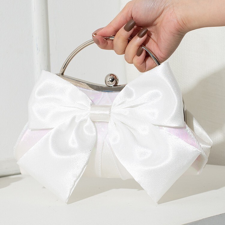 designer bag Bow Flower New Women's Premium Dress Banquet Handbag Single Shoulder Crossbody Bag Storage bag wallet handbag