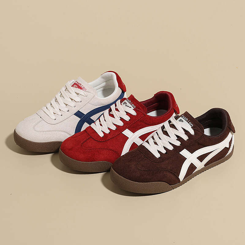 Dexun New Autumn Winter Casual Thick-Soled Height-Increasing Forrest Gump Shoes Men's Niche Retro Sneakers Trendy 5833