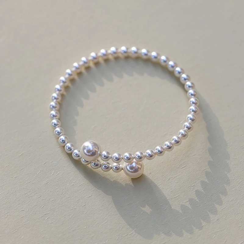 1PCS Imitation Pearl Bracelet Stretchable Pearl Bracelet Pearl Bracelet For Women Bridal Jewelry GiftC250411