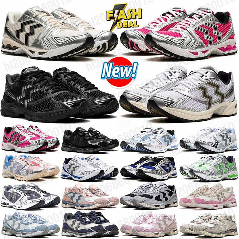 Designer running Shoes Cream Pink Green asics nyc White Black Pure Sier Gold Graphite Grey Sneakers Women Mens Mesh Sports Trainers 36-46