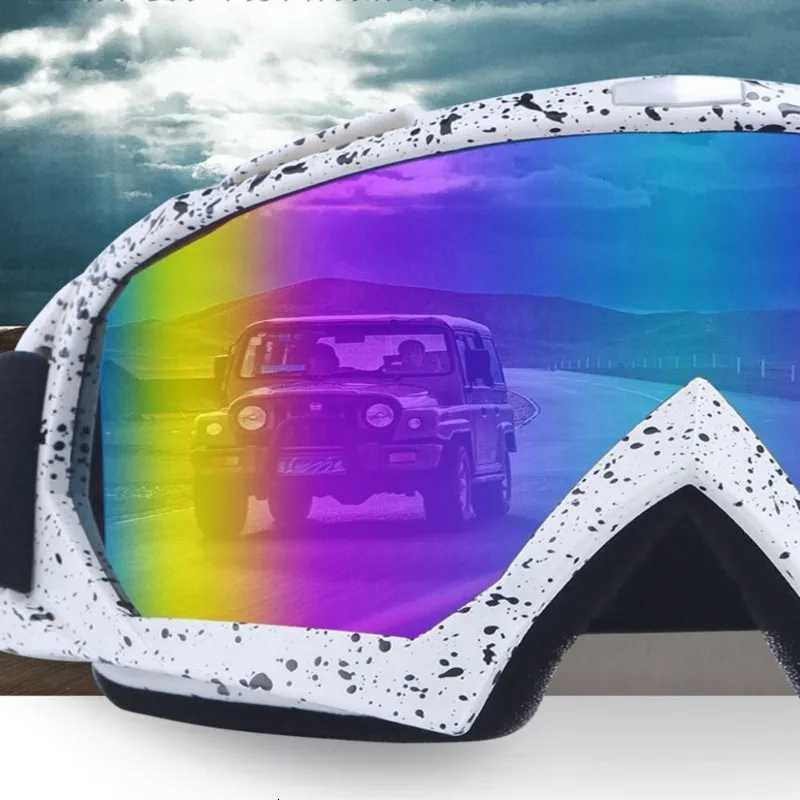 Ski Snowboard Goggles Anti-Fog Skiing Eyewear Winter Outdoor Windproof Goggles winter sunglasses Outdoor Sports K251110