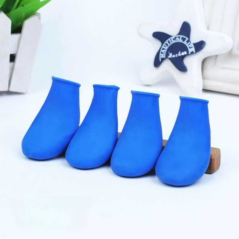 Waterproof pet dog shoes balloon rubber rain boots shoes cat socks for small dogs Chihuahua dog shoes for large dog boots T2504010
