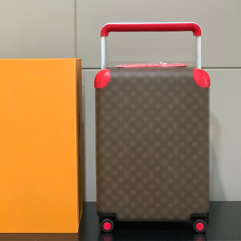 Letter luggage designer jacquard Boarding suitcase telescopic handle trolley case universal wheels luggage aluminum magnesium alloy Carry on