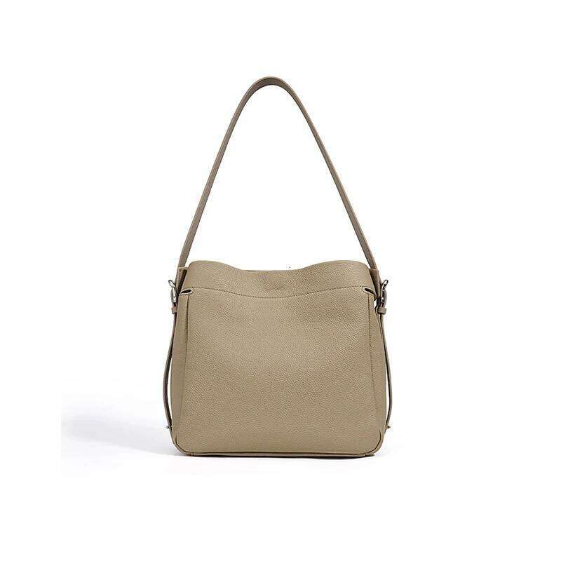 Vintage Bucket Tote Women Niche Design High-End Textured Handbag Stylish Shoulder Crossbody Bag Designer Style Retro Luxury Suotong1110