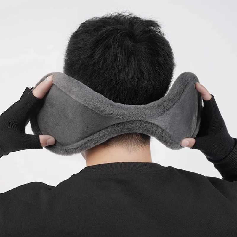 Winter Unisex Warm Fur Earmuffs for Men Women Velvet Ear Muffs Thicken Warmer Ear Cover Outdoor Cycling Ski Plush Ear Protector W251110