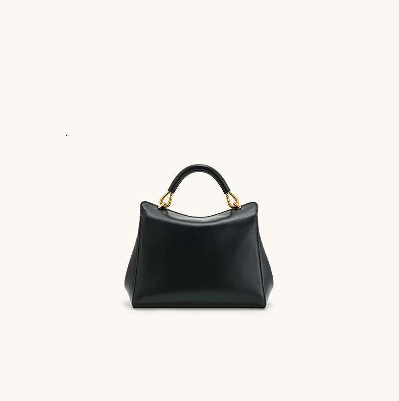 Jw Pei Lunch Box Shoulder Crossbody New Women's Handbag Commuting Fashion Genuine Leather Bag Female 2025 Spring Top-Handles BGA