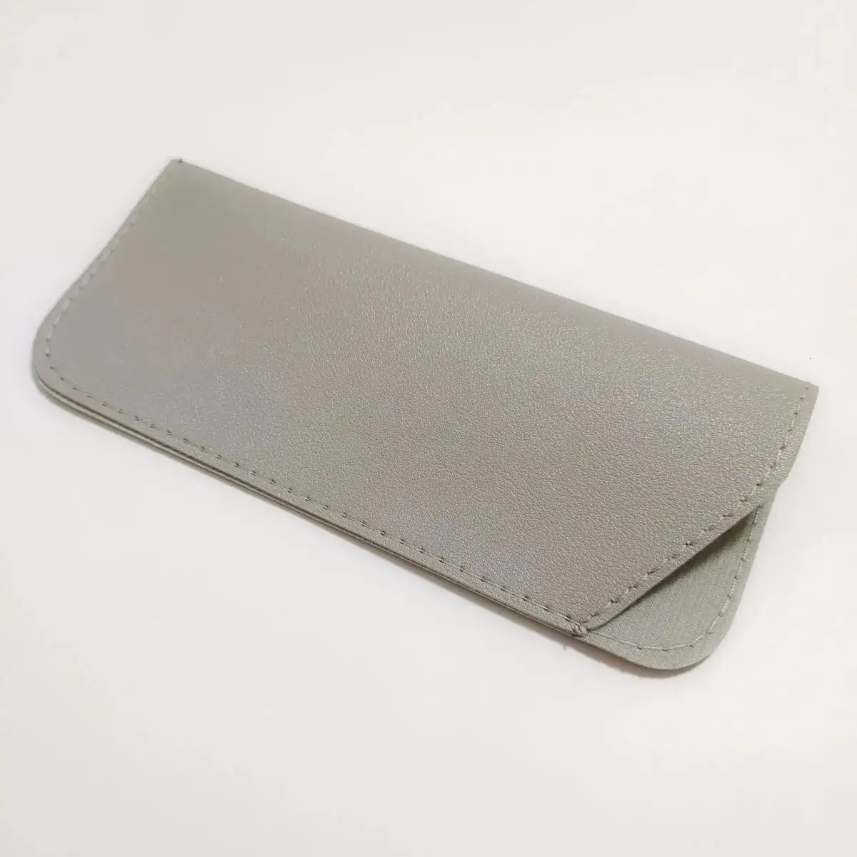 1 piece of soft glasses bag fashionable PU leather reading cover portable case holder 250410