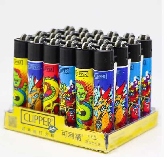 Clipper Lighter Smooth Grinding Wheel Open Fire Cigarette Lighter Portable Indoor Lighter Smoking Mens Gadgets Men Gifts C251110