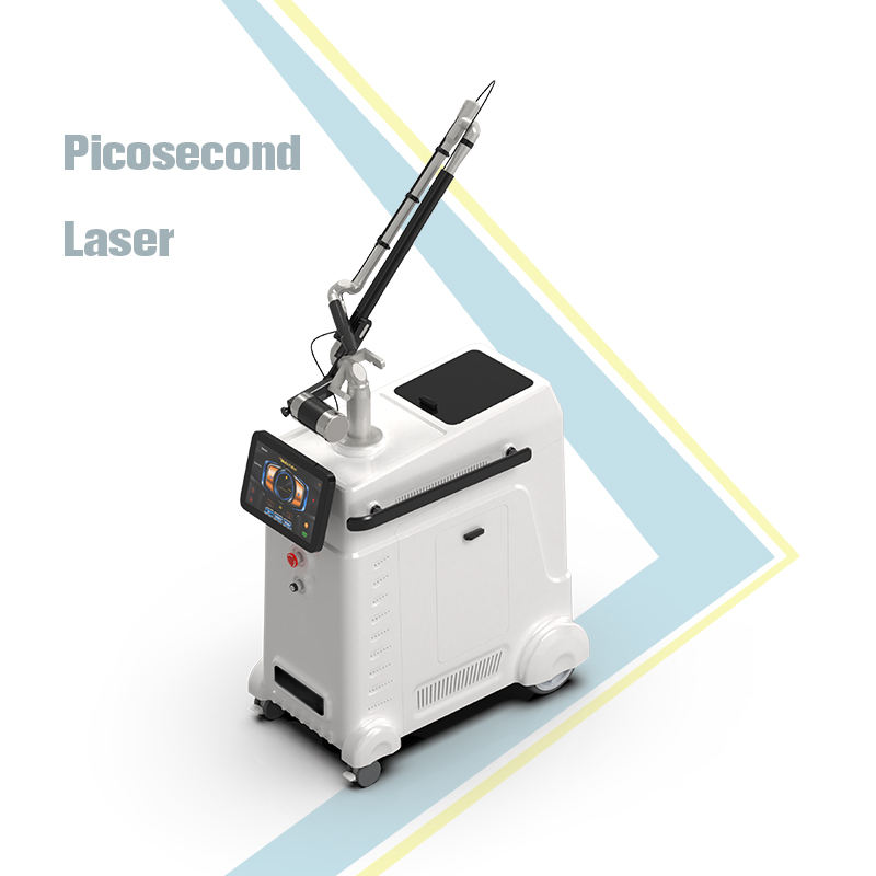 Professional Tattoo Removal Pulse Width 450ps Touch Screen Q Switched Picosecond Laser Machine