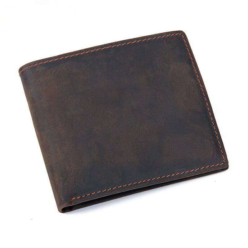 Designer Bags Designer Bags Simple Design Leather Short For Male Real Cowskin Card Mini Men's Slim Purse Men Wallet Thin Porte Monnaie 2025 Hot S