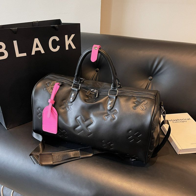 Fashion Winter New Designer Bag Women's Embossed Travel Bag Large Capacity Handbag Business Travel Sports Storage Fitness Bag