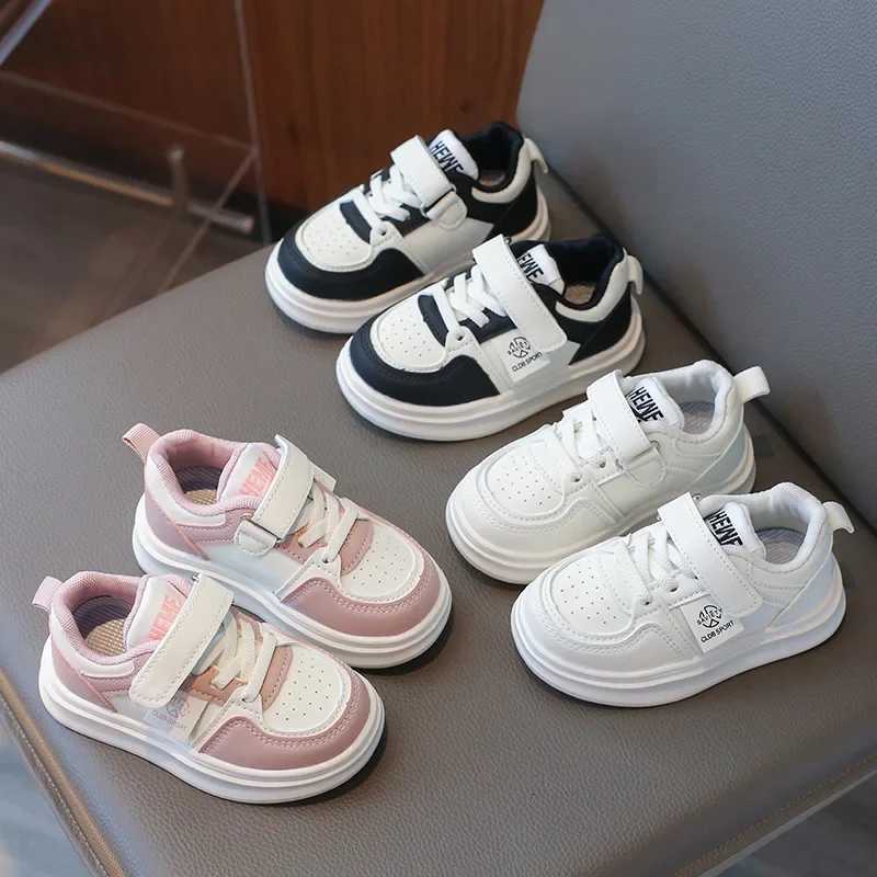 Fashion Design Kids Sneakers Autumn Children Fall Shoes Toddler Boys Girls Soft Breathable Casual Sport Shoes Pink White BlackT251110