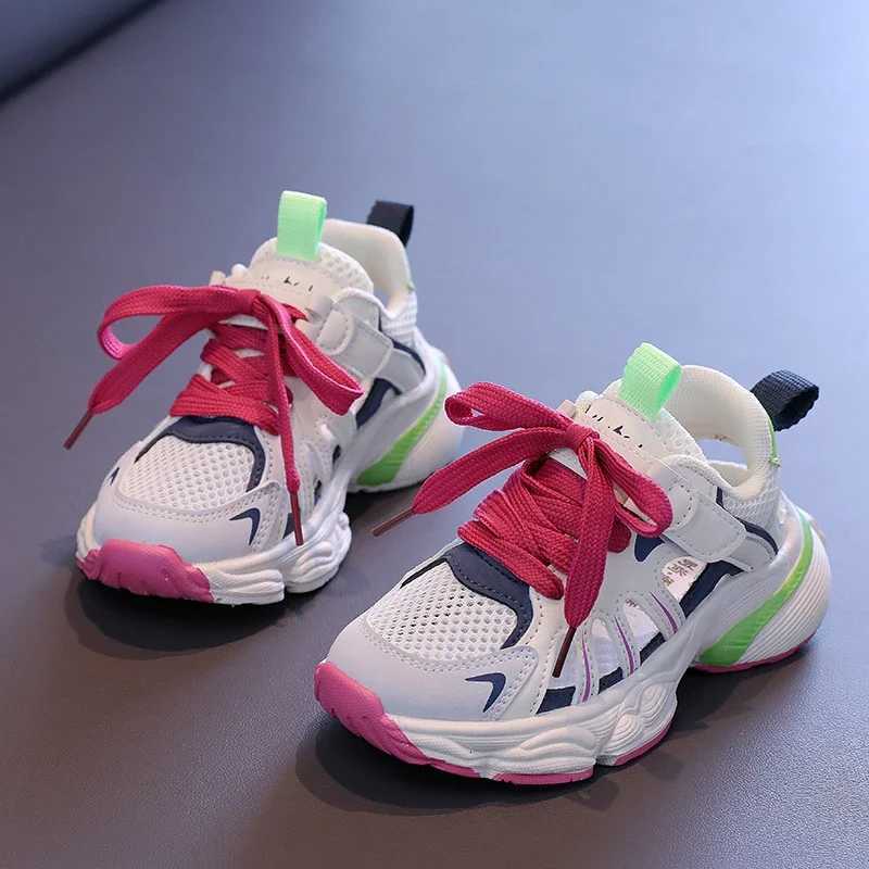 Low-top PU Leather Upper Soft Sole Non-slip Outdoor New Running Shoes Casual Sports Shoes Walking Shoes Childrens Sports Shoes W251110