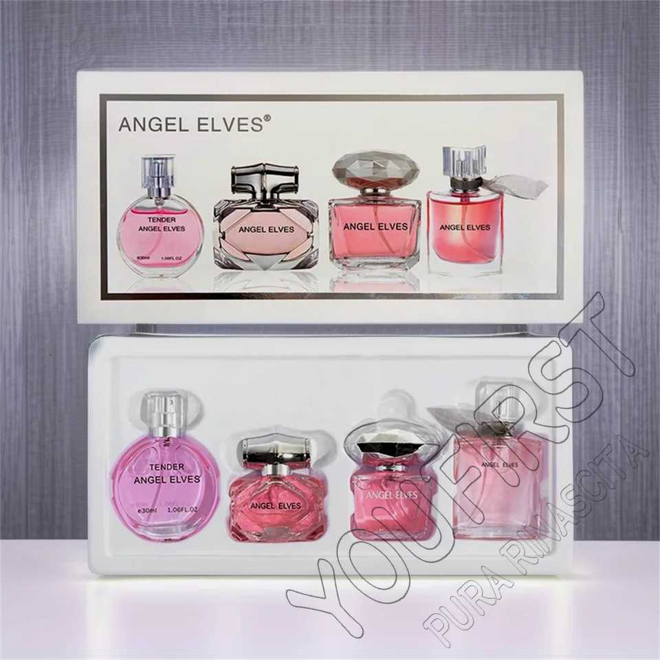 Gift Box 4Pcs Set Perfume Women 120ml Club De Nuit Perfumes De Mujer Lasting Fragrance Parfum Femme Floral Fruity Scent Spray X251110