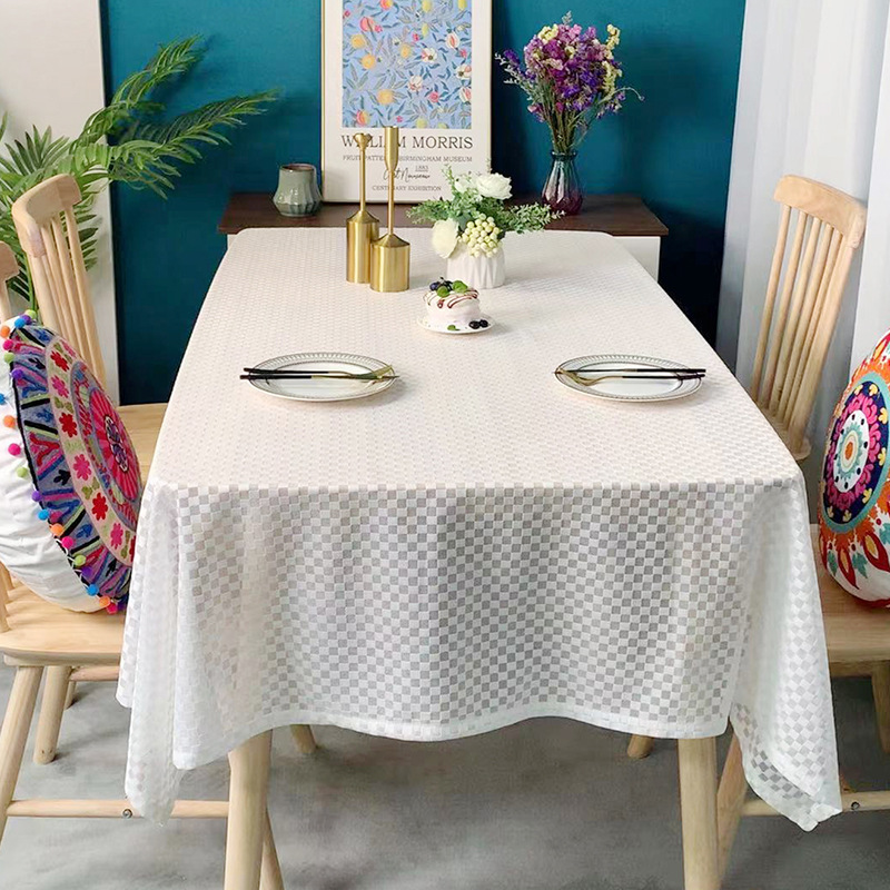 New minimalist tablecloth, tablecloth gauze, household rectangular tablecloth, bookcase cloth 8YXF01