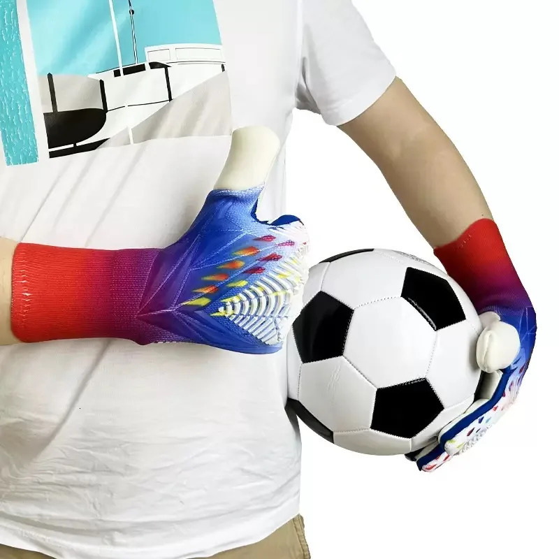 A pair of professional goalkeeper gloves for wearresistant training 251103