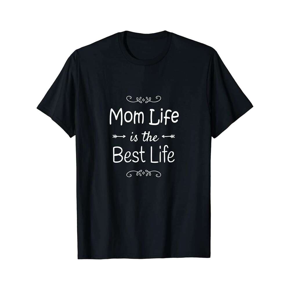 Designer T shirt Mom Life Leopard Cheetah Print Mothers Day Mama Mother Mommy - 220g T shits