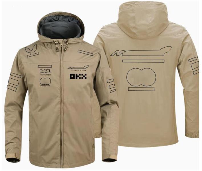 Autumn & Winter Men's F1 Style Waterproof Jacket - Tailored Fit with Unique Designs