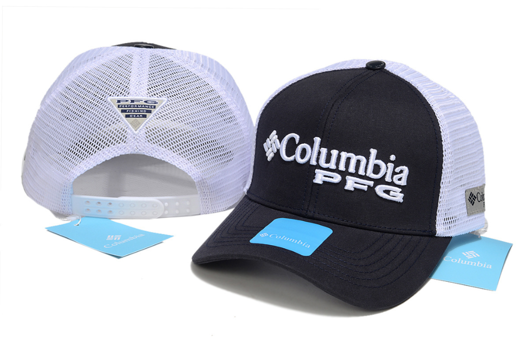 Stylish Columbia Designer Sun Protective Baseball Caps with Embroidery for Summer Luxury Embroidered Ball Caps pfg hats