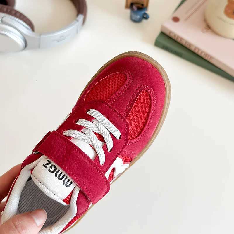 Kids Patchwork Shoes Child Girl Hook Loop Sneakers boy Casual Shoe 2025 autumn Childrens Fashion Walk Run Trainers 27-36T251110