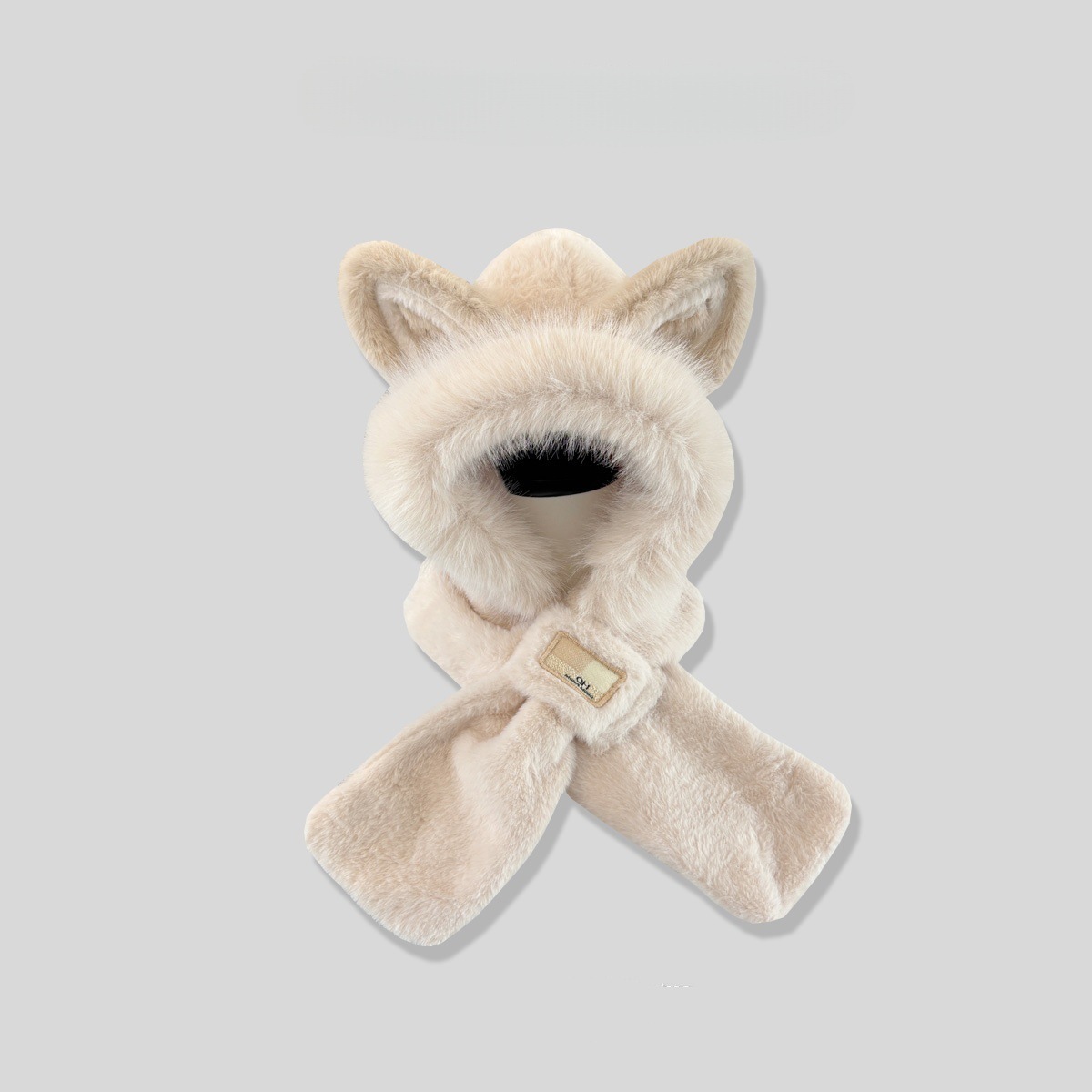 Y2K designer beanie bonnet designer winter hat hats designers women bonnet luxe Fox ear hat winter scarf and neck warmer Cute warm fleece-lined and th