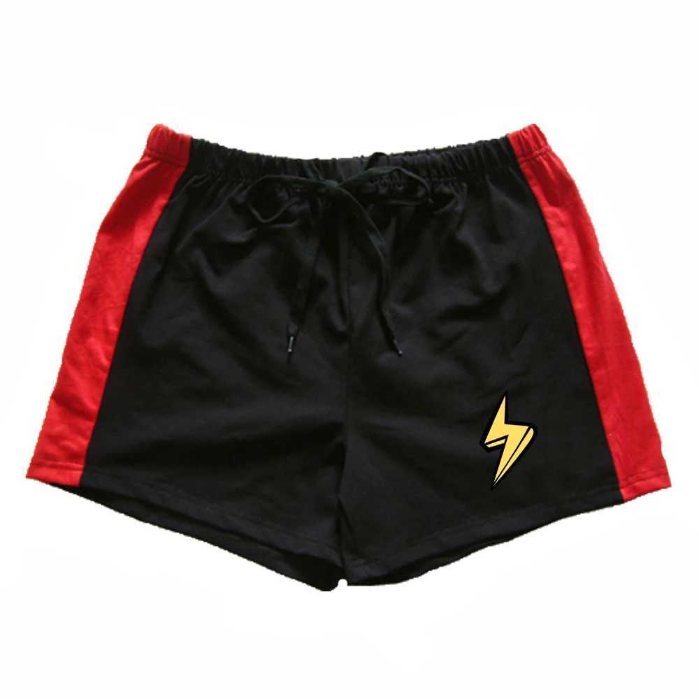 Summer mens clean fresh affordable gym fitness exercise casual and comfortable shorts cute small light printing mode X250410