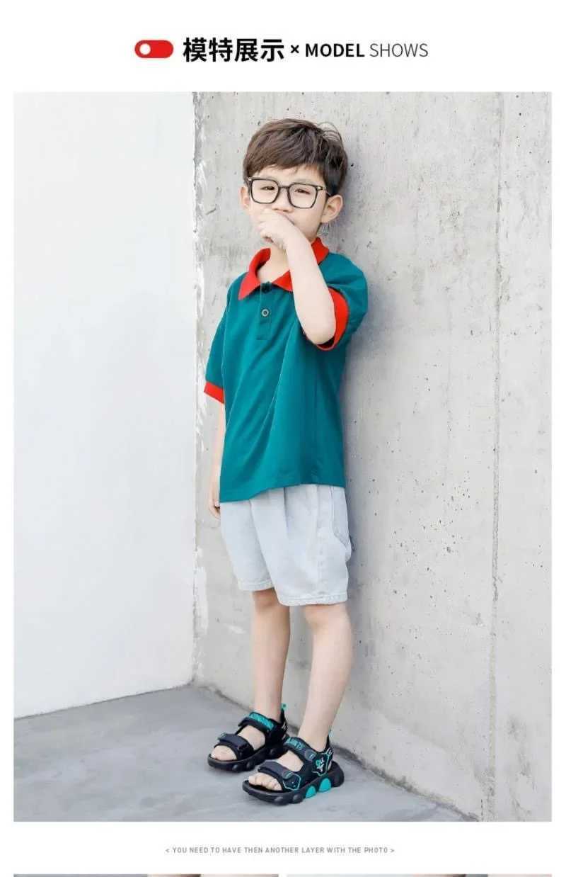 Boys beach sandals childrens summer shoes 2024 summer new childrens sports and leisure sandals big boys anti slip fashion 26-37 Z250410