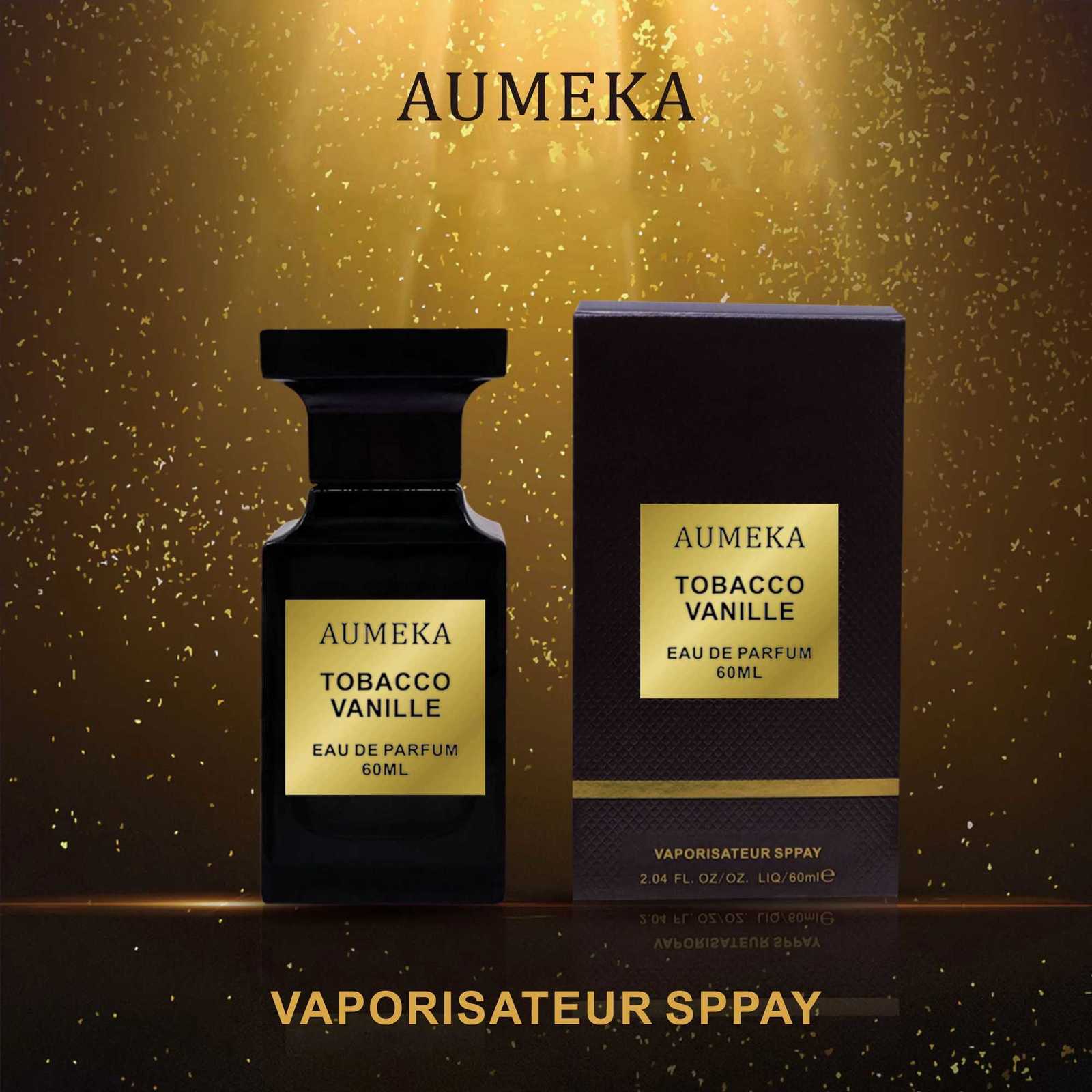 AUMEKA Perfume For Men Luxury Arabes Tobacco Vanille Oriental Spicy Eau De Parfum Man Gift Makeup 60ml AU0451 X251110