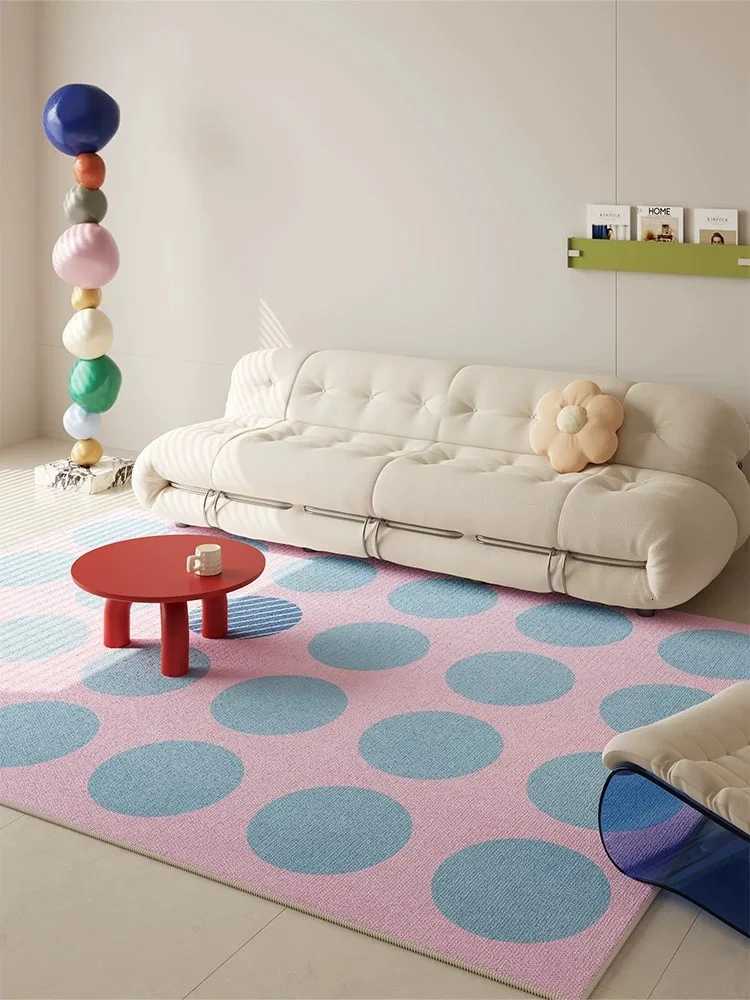 VIKAMA Dopamine Bauhaus Carpet Water And Stain Resistant Living Room Sofa Tea Table Carpet Bedroom Carpet Home Decor Y251110
