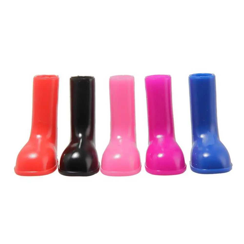 4 waterproof dog boots anti slip stretch pet rain boots waterproof dog boots rubber shoes T2504010