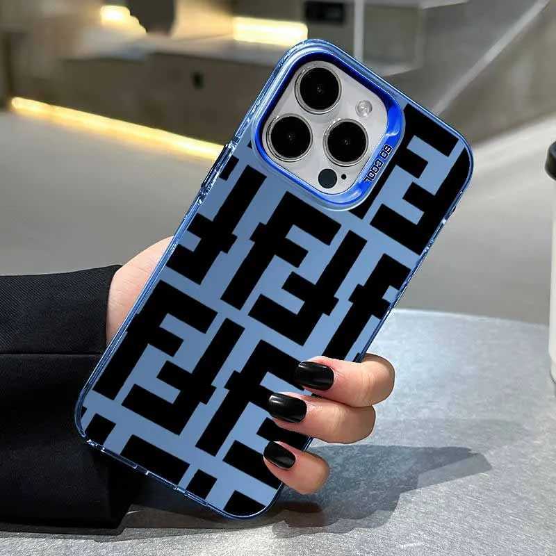 Fashion black w letter F For Galaxy S25 Edge S24 S23 S22 S21 S20 FE tra Lite Plus Colorf Silver Phone case Capa luxury designer H251110