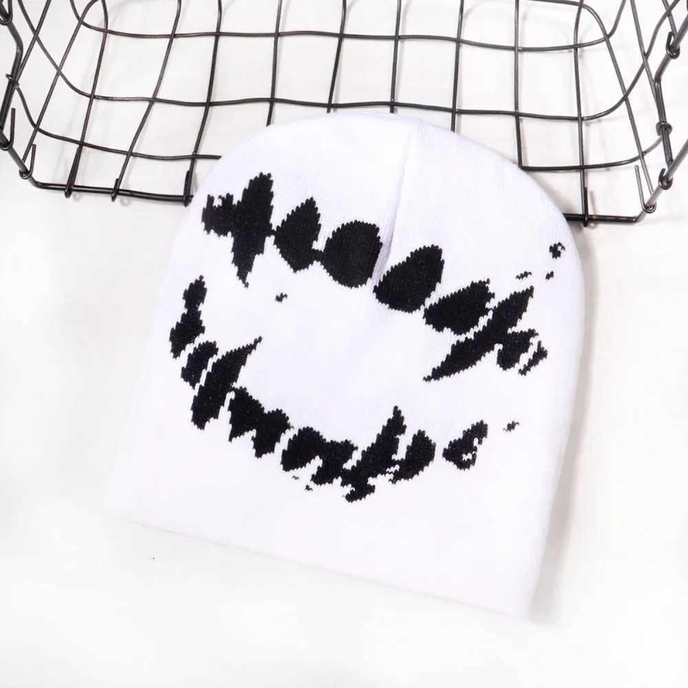 2025 Fashion Hat Knitting Beanies Goth Caps Men Women Y2k Winter Pop Harajuku Vintage Warm Hip Hop Casual Outdoor CapXJ251110