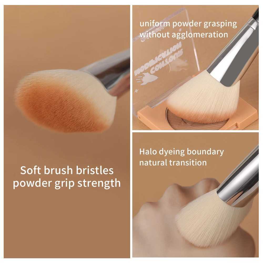 OVW 1PCS Angled Contour Brush Face Cheek Overall Setting Brush Makeup Contour Brush of Powder Brush Cosmetic Beauty Make Up Tool L251110