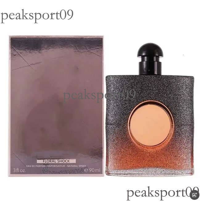 5A Women Perfume Cologne 90ml Incense Perfumes eau de parfum over red glitter ral shock Women's Black um Parfume Fashion brand