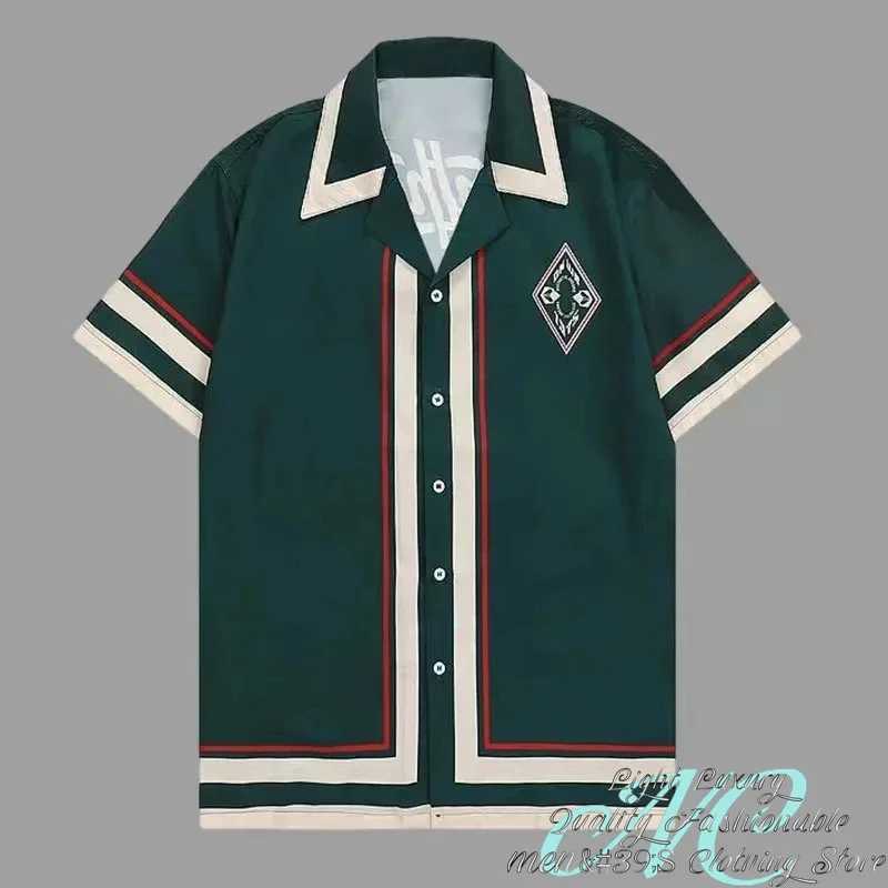 20 color mens short sleeved shirt Hawaiian shirt Outdoor holiday streetwear Single breasted casual fashion XS-6XL X250410