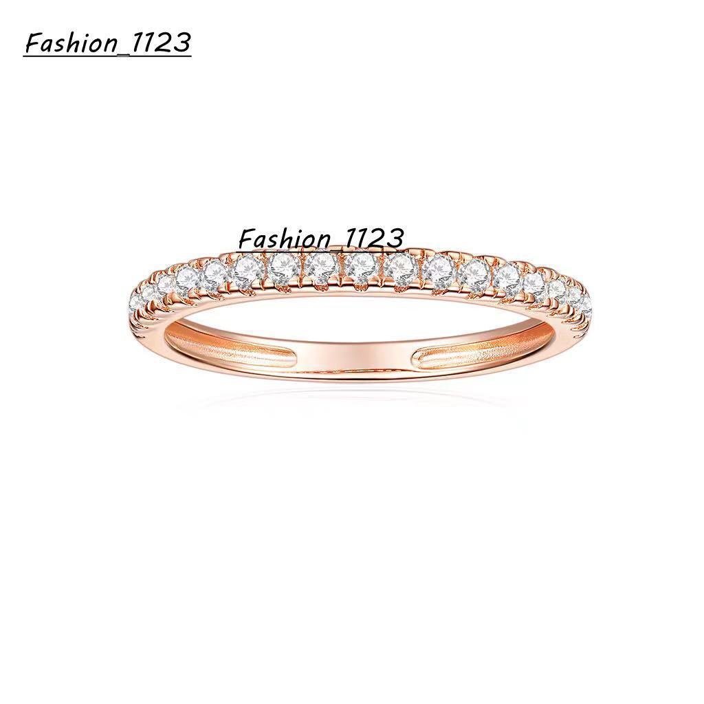 Rose Gold White Gold Yellow Gold Plated 925 Silver VVS1 Moissanite Ring with 12mm Stone Elegant Moissanite Rings