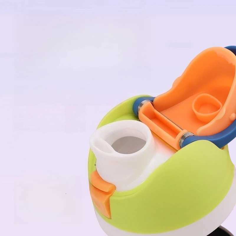 Fashionable cup 16/19/24/32OZ New 304 Stainless Steel Fitness Cup with Handle aron Colored Insated Bottle Large Capacity Straw Fruit Cup Y251110