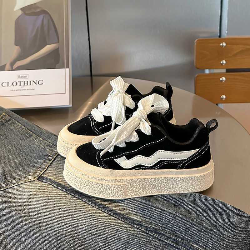 Spring Childrens Striped Casual Shoes Black Soft Soled Girls Boys Shoes Autumn and Winter Fashion Breathable Childrens Shoes W251110