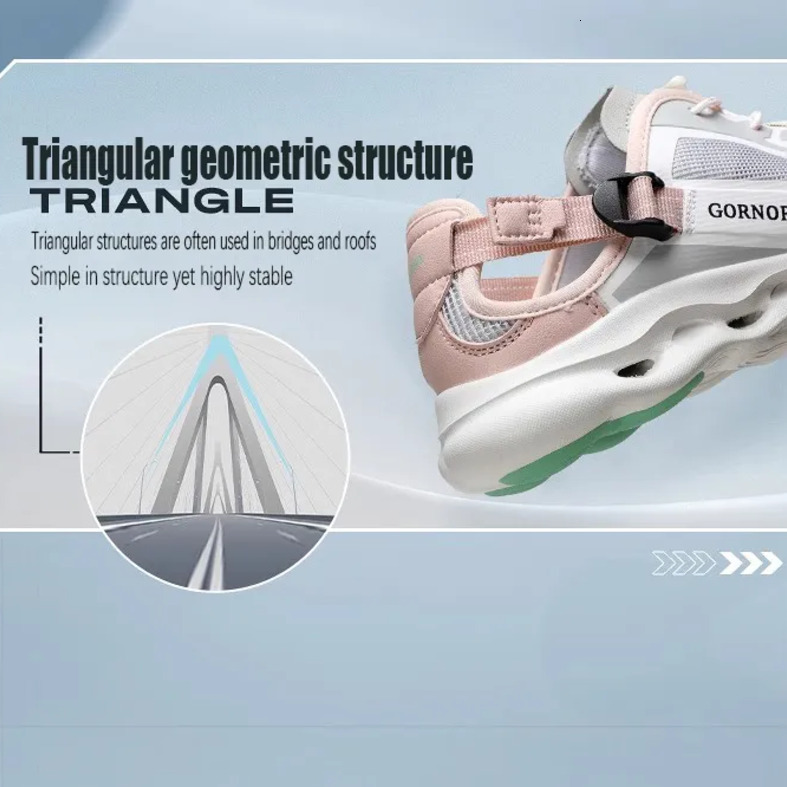 Women's New Summer Beach Mesh Breathable Soft Sole Sports Sandals Outdoor Quick Dry Water Hiking Shoes