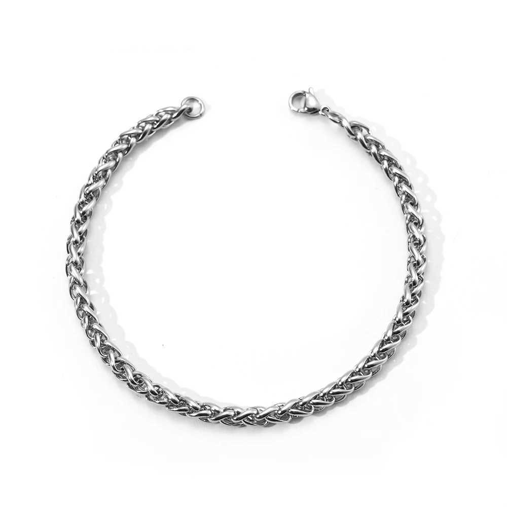 Cuban Chain Bracelets Stainless Steel Bracelet Keel Chain 3/5 Mm Curb for Men Women Free Shipping Factory Offer Punk JewelryT251110