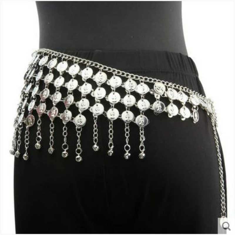 Belly Dance Accessories Beads Tassel Belly Dance Belt for Warm Belly Dance Hip Scarf X250410
