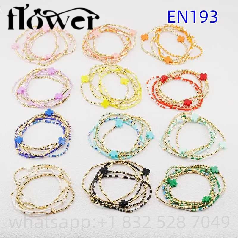 Enewton 1:1 High Quality Nature Stone Cross Bracelets Bangles For Women 2025 Christmas Gift